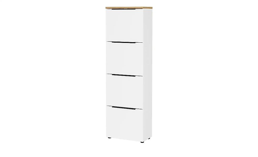 uno Schuhschrak  Groven ¦ weiß ¦ Maße (cm): B: 53 H: 171 T: 30.0 Garderoben günstig online kaufen