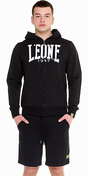 LEONE 1947 Sweatjacke Big Logo Kapuzensweatjacke mit Reißverschluss günstig online kaufen