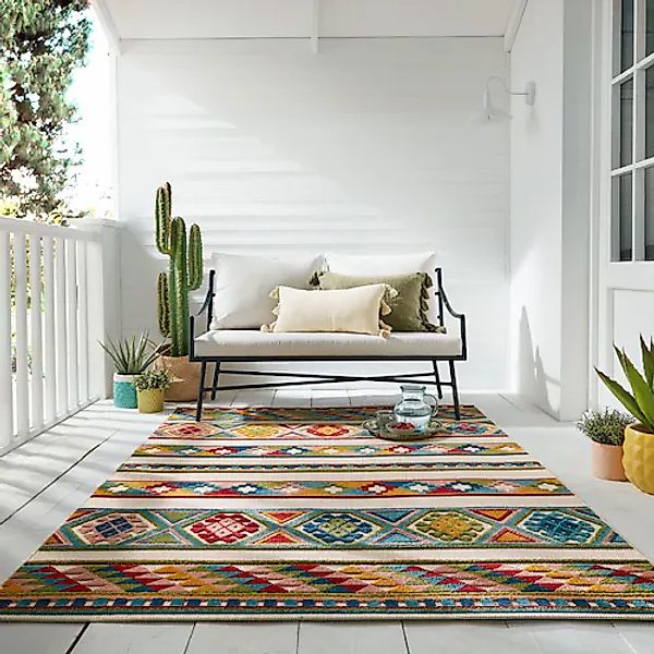 FLAIR RUGS Teppich »Sunshine« rechteckig 3 mm Höhe Outdoor Teppich günstig online kaufen