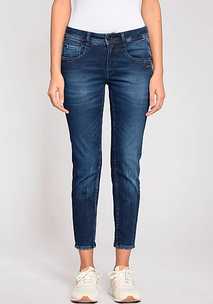 GANG Relax-fit-Jeans "94AMELIE CROPPED" aus robustem Gabardine Stretch günstig online kaufen