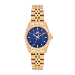 Rhodenwald & Söhne Quarzuhr Cassina gelbgold, günstig online kaufen