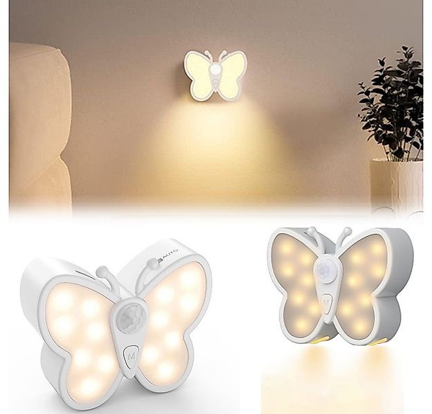 PRIISF Nachtlicht LED Wandleuchte Akku Kabellose Wandlampe Innen Modern Bew günstig online kaufen