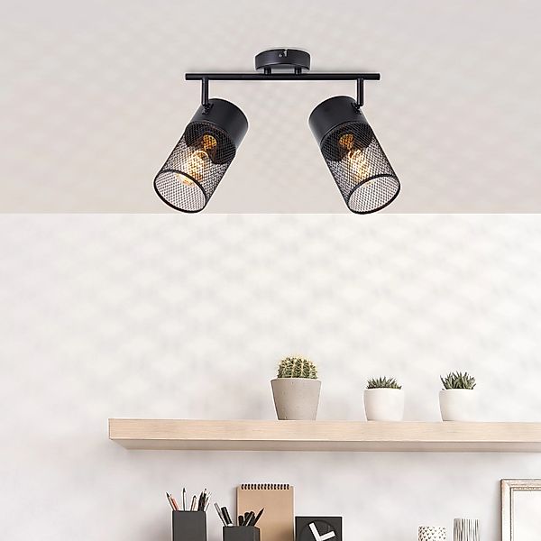Brilliant Deckenstrahler »Kamolo« E27 1 Stk. schwenkbar - 2 flammig - dimmb günstig online kaufen