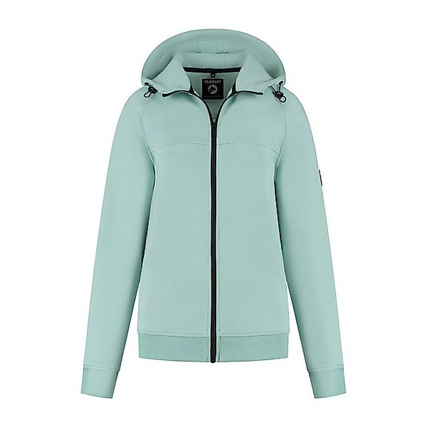 Travelin' Strickjacke Travelin' Sanna Cardigan Women Green XXL günstig online kaufen
