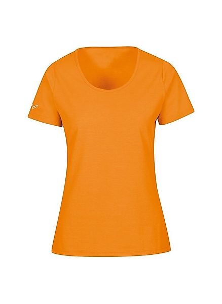 Trigema T-Shirt TRIGEMA Damen T Shirt aus Biobaumwolle (1-tlg) günstig online kaufen