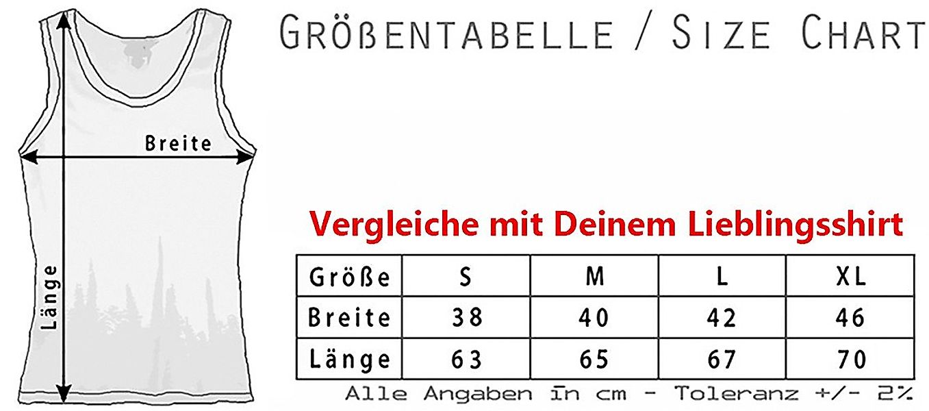 Urban Backwoods Tanktop Super S Ärmelloses Damen T-Shirt Buchstabe Initiale günstig online kaufen