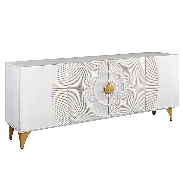 riess-ambiente Sideboard GOLDEN SUNSET 180cm weiß günstig online kaufen