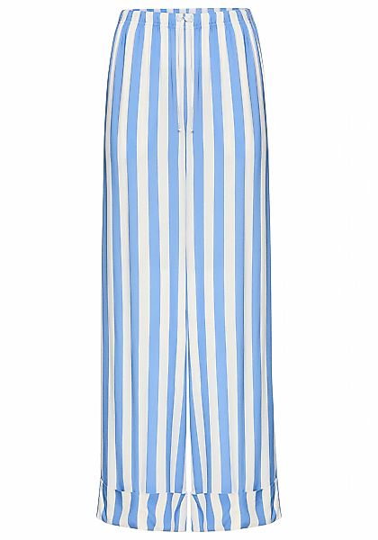 s.Oliver Pyjamahose, Breiter Aufschlag am Saum günstig online kaufen