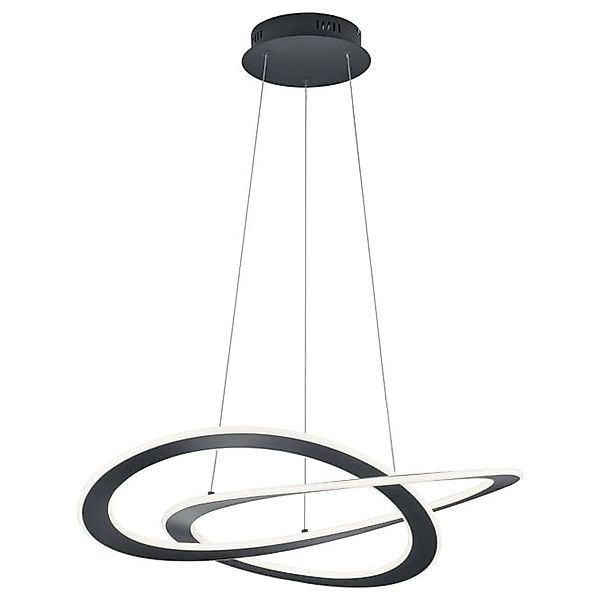 LED-Pendelleuchte Anthrazit 1 Stück Dunkelgrau Metall günstig online kaufen