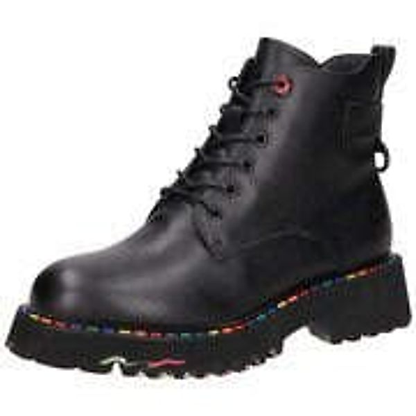 2Go Fashion Schnürstiefelette Damen schwarz günstig online kaufen