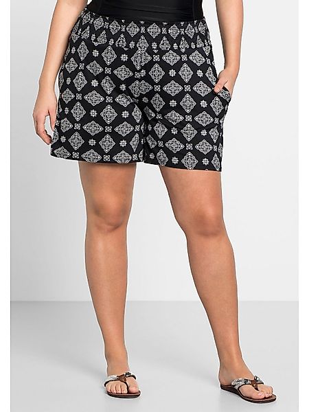 Sheego Shorts Große Größen mit Smokbund günstig online kaufen