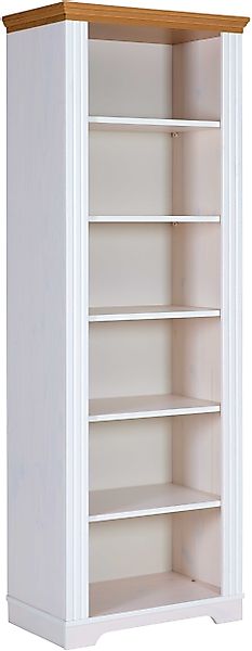 Inter Link Bücherregal »Bücherregal Maluno« 1 Stk. tlg. Kiefer Massiv, 6 Fä günstig online kaufen