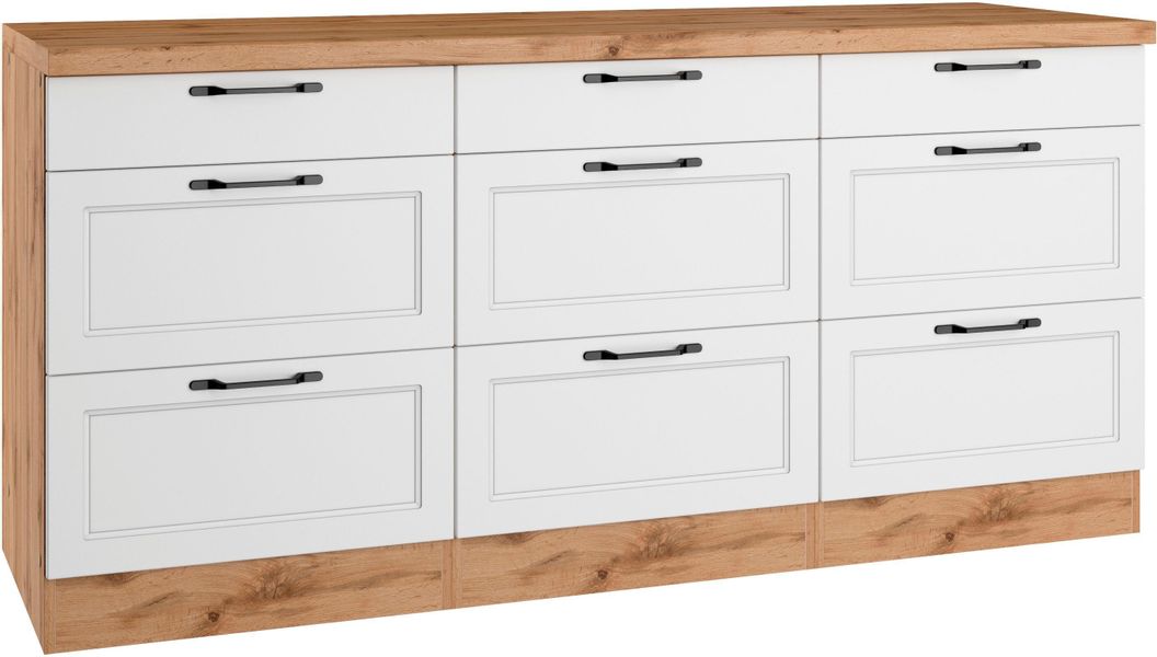 KOCHSTATION Unterschrank "KS-Lana" Breite 180 cm günstig online kaufen