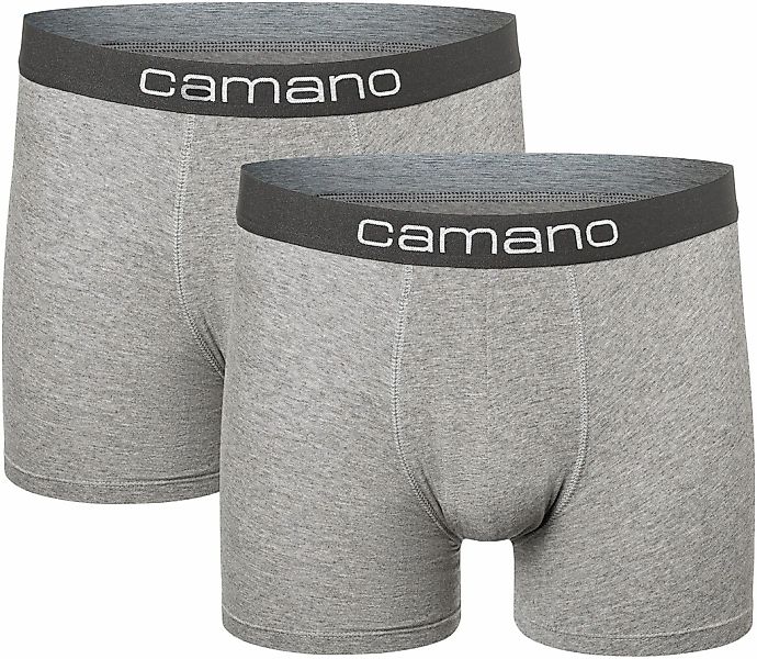 Camano Boxershorts "comfort" 2er Pack, mit elastischem Logobund günstig online kaufen