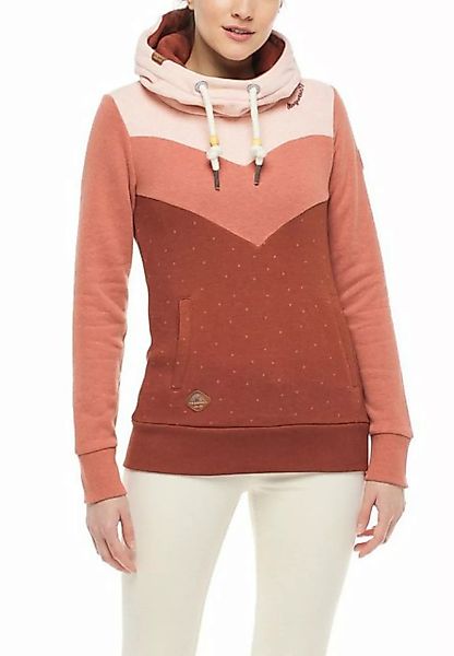 Ragwear Hoodie Ragwear Damen Sweater TREGA 2121-30029 Coral 4005 Mehrfarbig günstig online kaufen