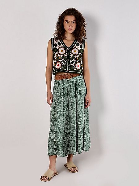 Apricot Maxirock Gepunkteter Maxirock (2-tlg., mit Gürtel) mit Gürtel günstig online kaufen