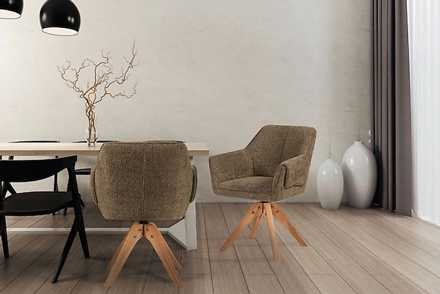 Kayoom Polsterstuhl "Stuhl Dian 225, TOPSELLER bequem, formschönes Design", günstig online kaufen
