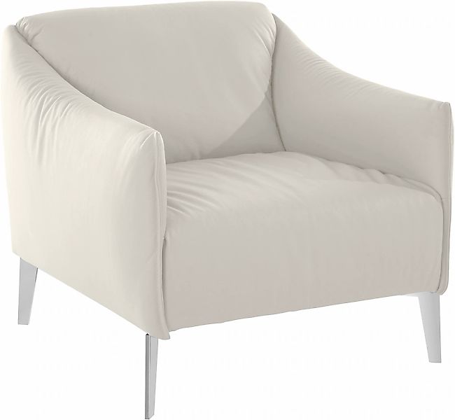 W.SCHILLIG Cocktailsessel »sally Designsessel, Loungesessel,«, mit Metall-W günstig online kaufen