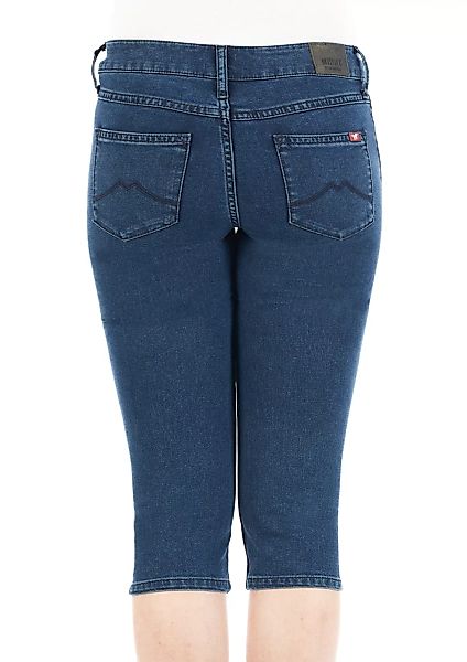 Mustang Damen Capri Jeans Jasmin - Slim Fit - Blau günstig online kaufen