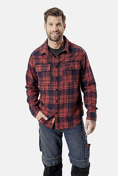 HERO by John Medoox Flanellhemd HARRY Karohemd Overshirt Regular Fit Casual günstig online kaufen