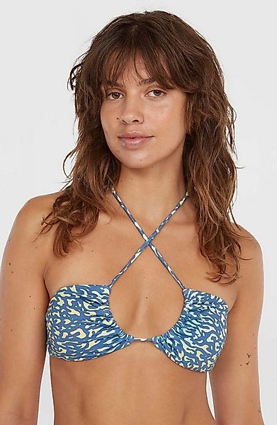 O'Neill Bustier-Bikini-Top O´Neill Bikini-Oberteil Embry Animal Print Gelb günstig online kaufen
