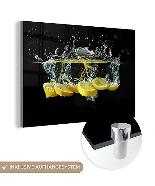 MuchoWow Acrylglasbild Zitrone - Frucht - günstig online kaufen