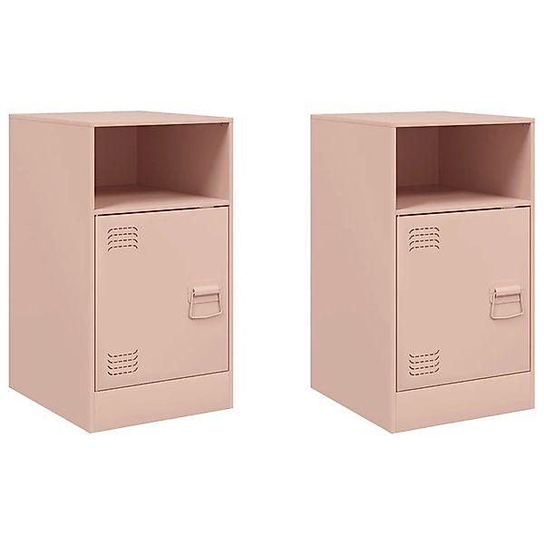 vidaXL Nachttisch Nachttische 2 Stk. Rosa günstig online kaufen