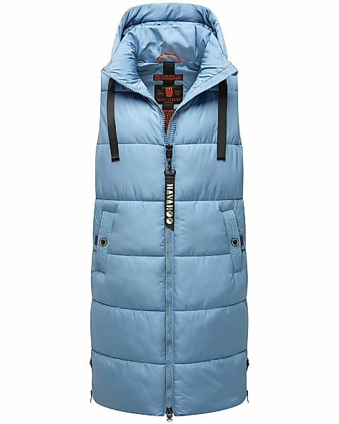 Navahoo Steppweste "Schnuffelchen", 1 Stk. warme Damen Outdoor-Weste lang m günstig online kaufen