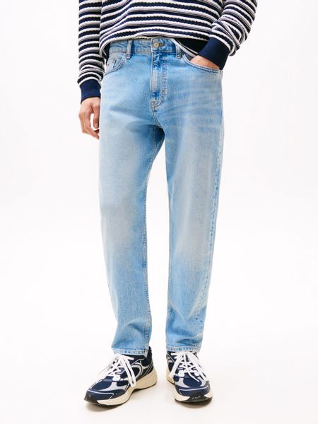 Tommy Jeans Gerade Jeans "Isaac Relaxed Tapered" Relaxed‑Fit‑Jeans mit koni günstig online kaufen