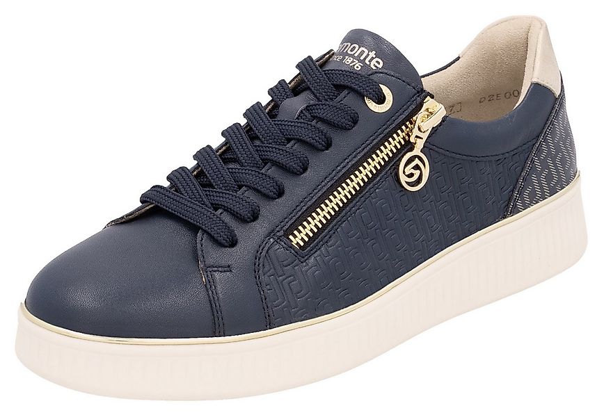 Remonte Plateausneaker, Freizeitschuh, Halbschuh, Schnürerschuh, seitlicher günstig online kaufen