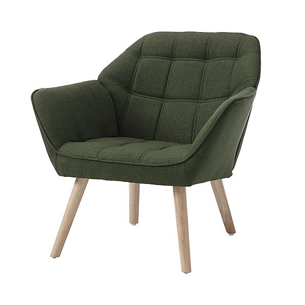 WAHSON OFFICE CHAIRS Ohrensessel mit Massivholz-/Metallbeinen günstig online kaufen