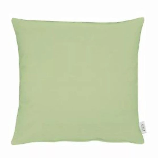 Kissen 'Uni' grün 39x39 günstig online kaufen