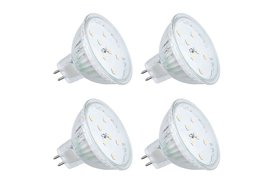 SEBSON LED-Leuchtmittel LED Lampe GU5.3 / MR16 warmweiß 3.5W 12V DC Leuchtm günstig online kaufen