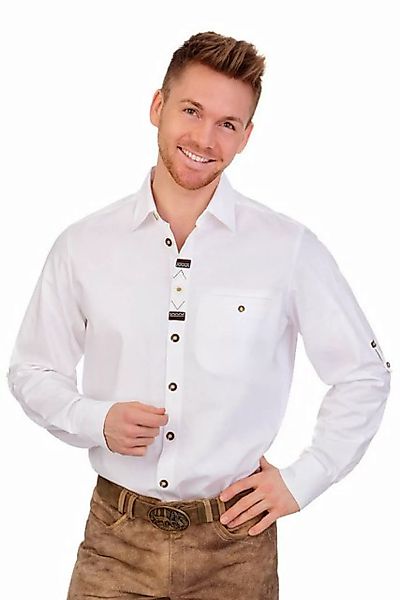 orbis Trachtenhemd Trachtenhemd - OLEC - weiß günstig online kaufen