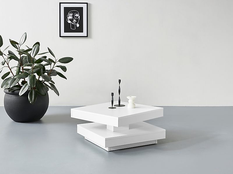 Home affaire Couchtisch BEN, mit drehbarer günstig online kaufen