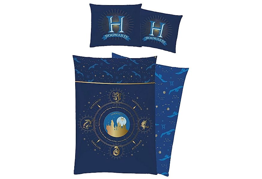 BERONAGE Kinderbettwäsche Harry Potter Sternenbild Bettwäsche Linon / Renfo günstig online kaufen