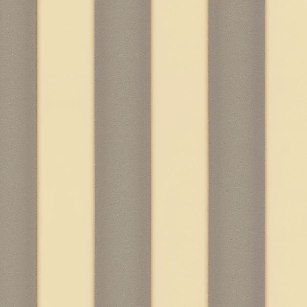 Bricoflor Gestreifte Tapete in Grau und Beige Blockstreifen Tapete mit Stru günstig online kaufen