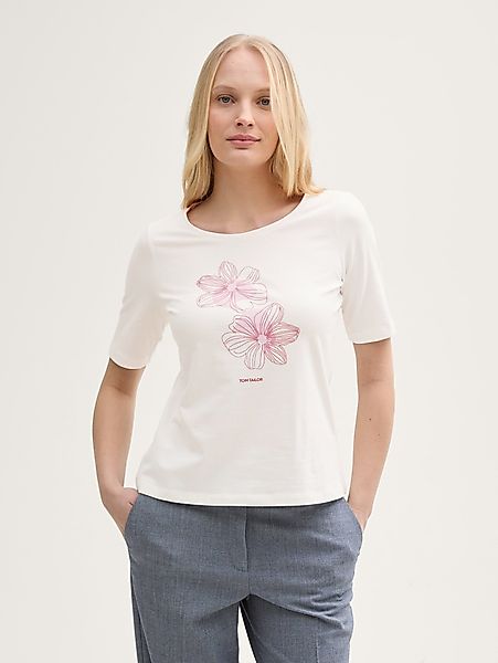 TOM TAILOR T-Shirt T-Shirt mit Print günstig online kaufen