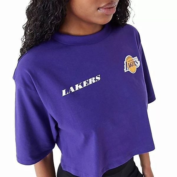 New Era Crop-Top Crop T-Shirt New Era NBA Loslak, G L, F purple günstig online kaufen