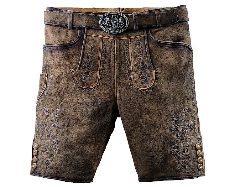 Maddox Trachtenlederhose Horn Herren (1-tlg) Trachtenlederhose, Trachtenhos günstig online kaufen