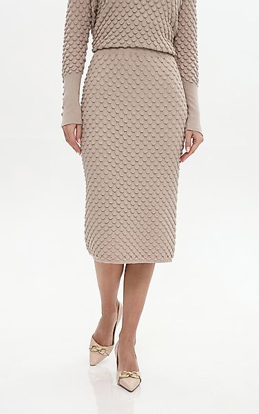 Passioni Strickrock aus strukturiertem Strick günstig online kaufen