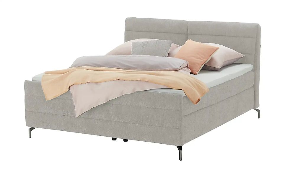 pop Boxspringbett  Maranello ¦ grau ¦ Maße (cm): B: 188 H: 116 Betten > Box günstig online kaufen