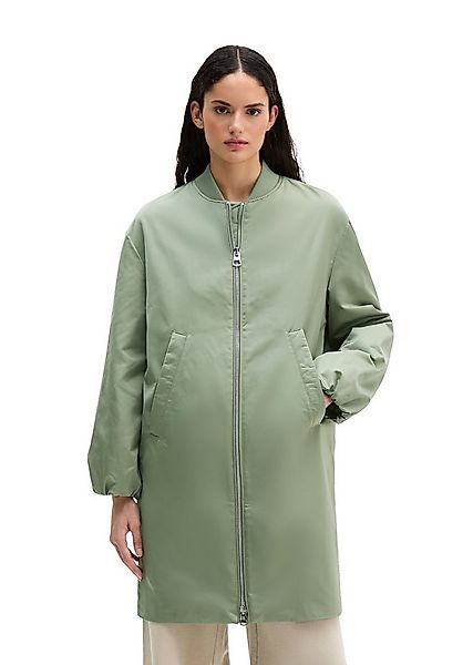 Marc O'Polo Langmantel im Aviator-Stil regular aus recyceltem Polyester-Twi günstig online kaufen