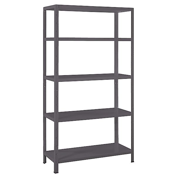 Schulte Stecksystem-Grundregal 180 cm x 90 cm x 40 cm Schwarz günstig online kaufen