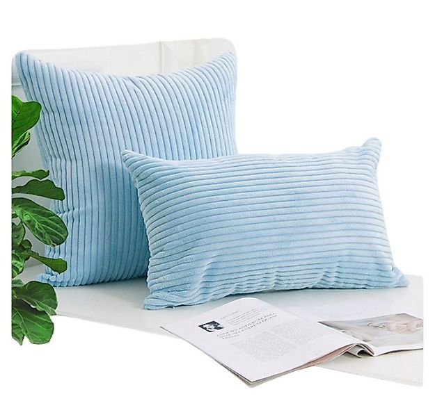 Coonoor Kissenbezüge Kissenhülle Kordsamt Zierkissenbezug Dekokissen (2 Stü günstig online kaufen