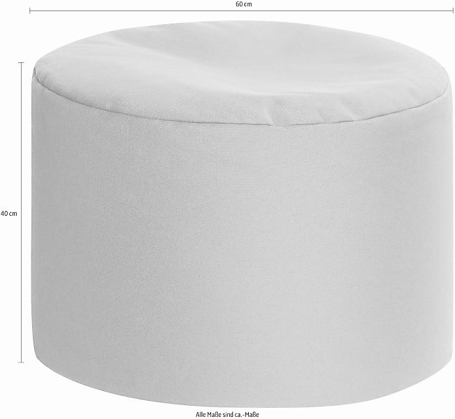 Sitting Point Hocker Outside 120 l Braun günstig online kaufen