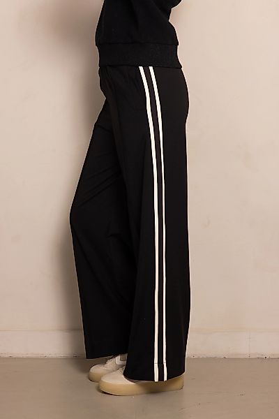 Zhrill Jerseyhose "DEENA", Wide Leg, Galonstreifen günstig online kaufen