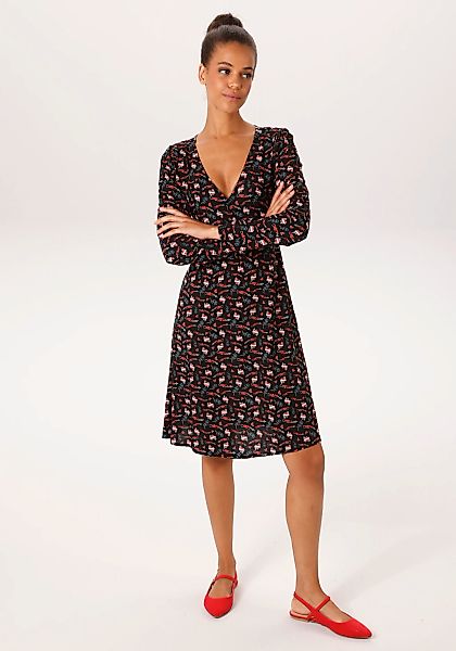 Aniston CASUAL Minikleid mit extravagantem Alloverdruck - NEUE KOLLEKTION günstig online kaufen