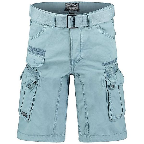 Geographical Norway Cargoshorts Herren kurze Hose Brpanoramique HELL Blau ( günstig online kaufen