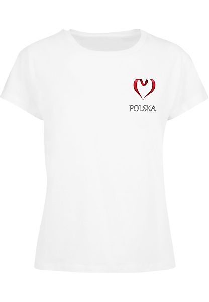 Merchcode T-Shirt "Merchcode Ladies Merchcode Football - Poland T-shirt", ( günstig online kaufen